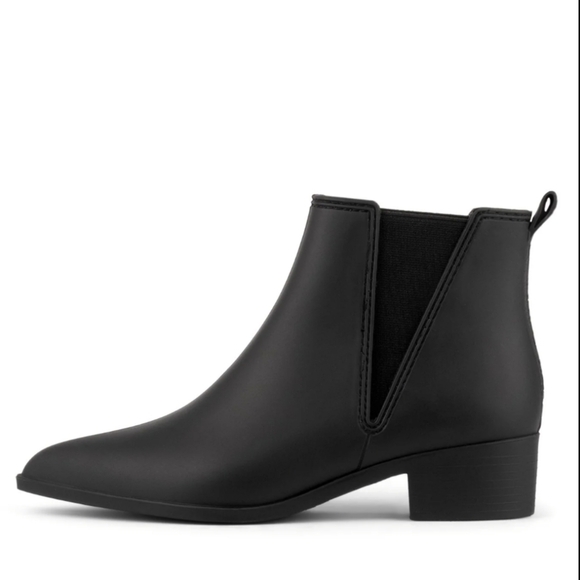 Jeffrey Campbell Mist - pointed rain bootie - matte black - Picture 9 of 9